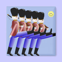 Marching Toy Soldiers Magnet magnets