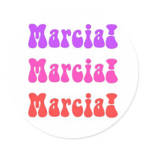 Marcia, Marcia, Marcia stickers
