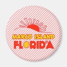 Marco Island, Florida Refrigerator Magnet
