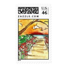 Marco Island Sunset Postage