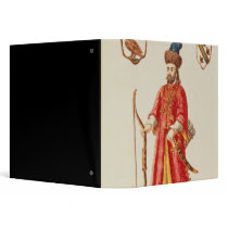 Marco Polo  dressed in Tartar costume Binders