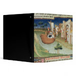 Marco Polo with elephants and camels arriving binders