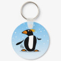 Marconi Penguin Keychain by elledeegee Marconi Penguin Keychain