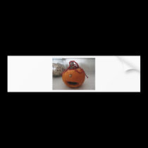 Marcos Pumpkin bumper stickers