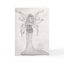 Mardi #1 Graphite Faery Card