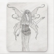 Mardi #1 Graphite Faery Mousepad