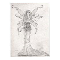 Mardi #1 Graphite Faery Poster posters
