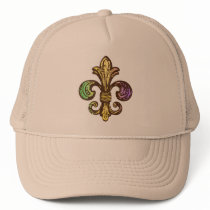Mardi Fleur de Gras Mesh Hats