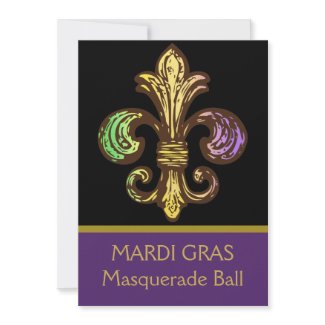 Mardi Fleur de Gras invitation