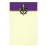 Mardi Fleur de Gras Stationery Design