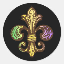 Mardi Fleur de Gras Sticker