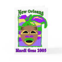 Mardi Gras 2005 Card by figstreetstudio Mardi Gras 2005 Card