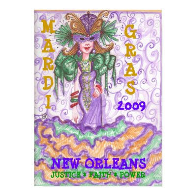 Mardi Gras 2009 Poster by 3coolechix