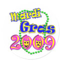 Mardi Gras 2009 Sticker