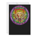Mardi Gras 2011 Joker-V-3 Personalized Invitation