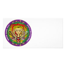 Mardi Gras 2011 Joker-V-3 Photo Cards