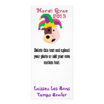 Mardi Gras 2013 Tees & Memorabilia Custom Rack Card