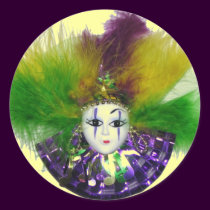 Mardi Gras 3 Sticker