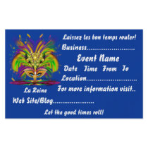 Mardi Gras 5.5" x 8.5" Landscape Please View Notes Flyer