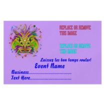 Mardi Gras 5.5" x 8.5" Landscape Please View Notes Custom Flyer