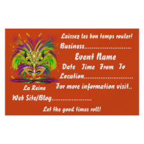 Mardi Gras 5.5" x 8.5" Landscape Please View Notes Custom Flyer
