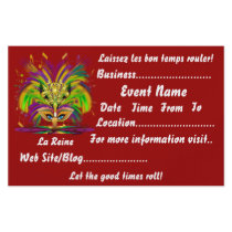 Mardi Gras 5.5" x 8.5" Landscape Please View Notes Flyer
