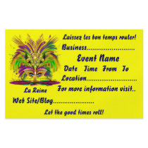 Mardi Gras 5.5" x 8.5" Landscape Please View Notes Full Color Flyer