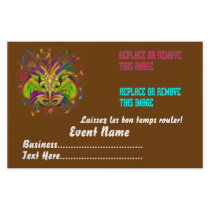 Mardi Gras 5.5" x 8.5" Landscape Please View Notes Personalized Flyer