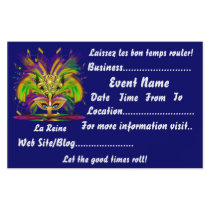 Mardi Gras 5.5" x 8.5" Landscape Please View Notes Flyer