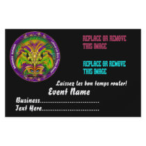 Mardi Gras 5.5" x 8.5" Please View Notes Custom Flyer