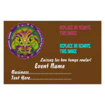 Mardi Gras 5.5" x 8.5" Please View Notes Personalized Flyer