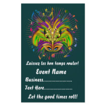 Mardi Gras 5.5" x 8.5"  Portrait Please View Notes Custom Flyer
