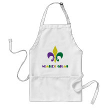 Mardi Gras Apron