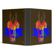 Mardi Gras Banner Binder