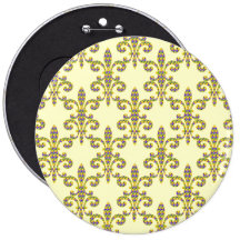 Mardi Gras bead Fleur de lis Pins