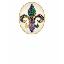 Mardi Gras Bead Fleur de lis t-shirts by ARTegrity Mardi Gras Bead Fleur de lis t-shirts