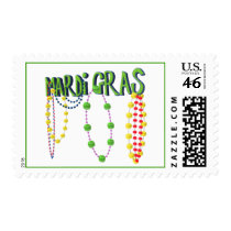 Mardi Gras Beads Stamp