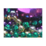 Mardi Gras Beads Purple Postcards Invites