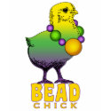 Mardi Gras Beads - the Bead Chick t-shirts by ARTegrity Mardi Gras Beads - the Bead Chick t-shirts