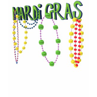 Mardi Gras Beads shirt