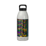 Mardi Gras Beads Water Bottle