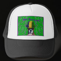 Mardi Gras Boxer baseball cap hats