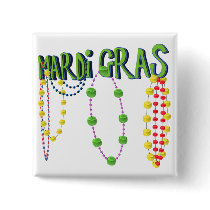 Mardi Gras button