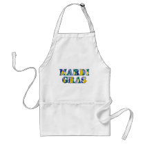 Mardi Gras Camo Aprons