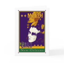 Mardi Gras Greeting Cards