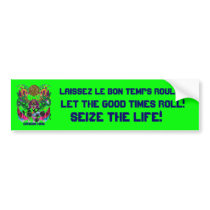 Mardi Gras Carnival Event  Please View Notes Bumper Sticker