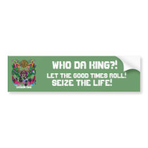 Mardi Gras Carnival Event  Please View Notes Bumper Sticker
