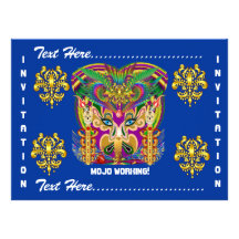 Mardi Gras Carnival Event  Please View Notes Personalized Invites