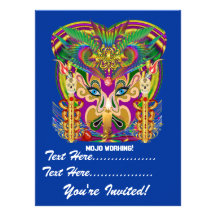 Mardi Gras Carnival Event  Please View Notes Custom Invites