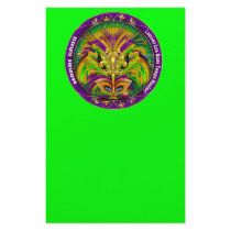 Mardi Gras Carnival Event  Please View Notes Stationery Design